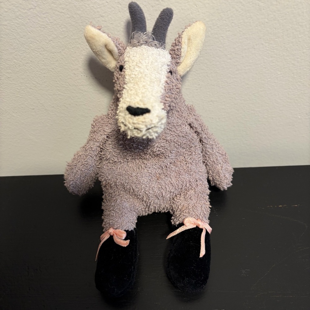 Manhattan Toy Griffin Goat Tiptoes Terrycloth Ballerina Vintage Plush